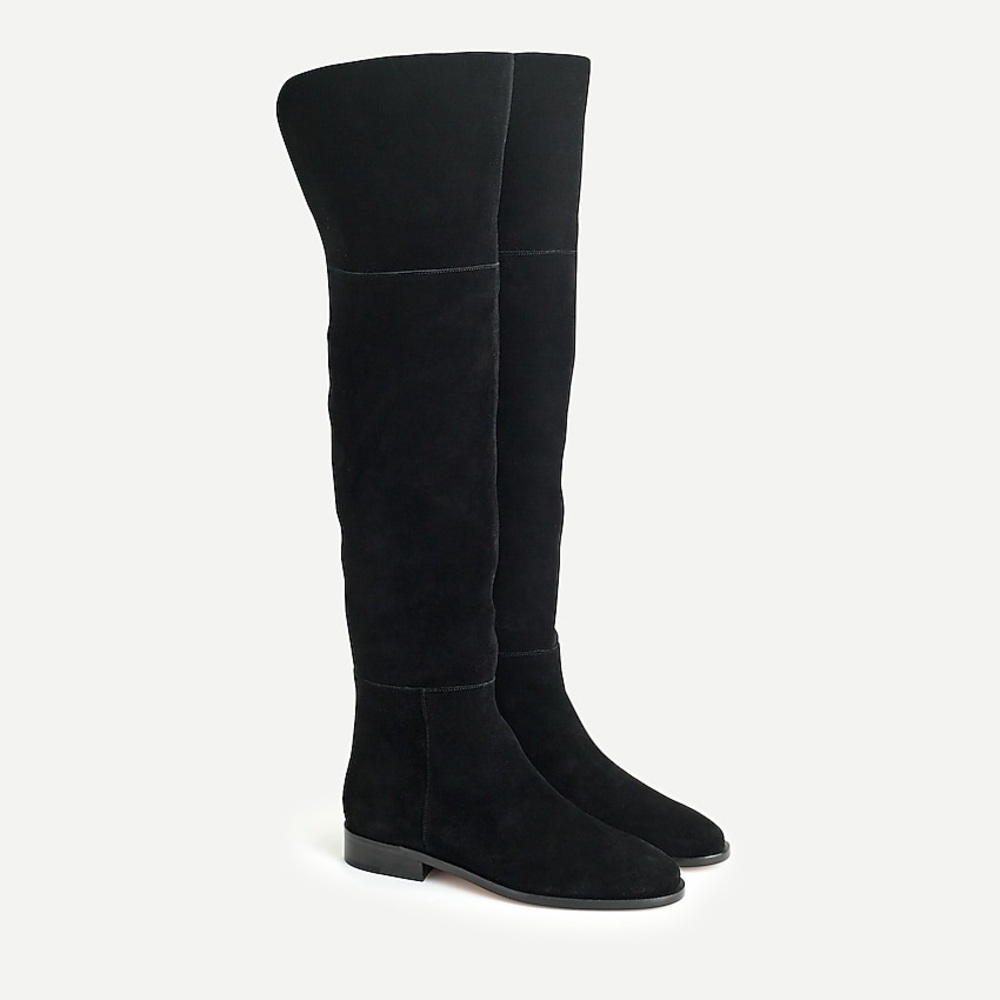 Over The Knee boots in suede.